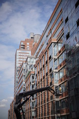 Fototapeta premium Busy New York Construction Workers