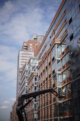Fototapeta premium Busy New York Construction Workers