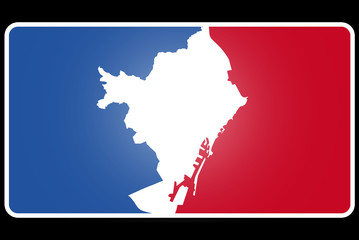 sportliches Logo Made in Barcelona