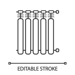 Radiator linear icon