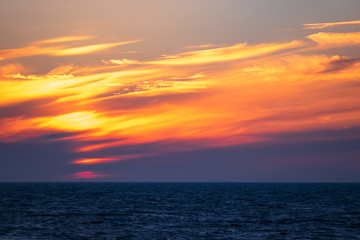 Abends an der Ostsee