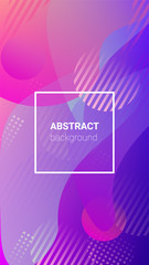 Obraz premium Gradient Background. Horizontal Orientation. Modern Geometric Pattern. Banner Design Composition. Gradient Background.