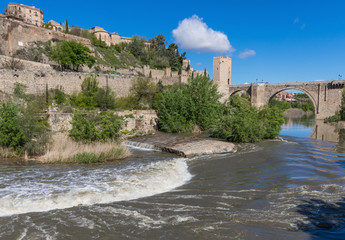 Fototapeta na wymiar Toledo, Spain - a Unesco World Heritage Site, Toledo is a medium size city cultural influences of Christians, Muslims and Jews, well displayed in the Old Town 