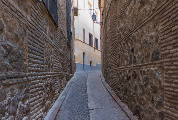 Toledo, Spain - a Unesco World Heritage Site, Toledo is a medium size city cultural influences of Christians, Muslims and Jews, and narrow alleys that leads to churches and mosques