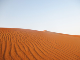 Fototapeta na wymiar Desert Golden Sand Landscape