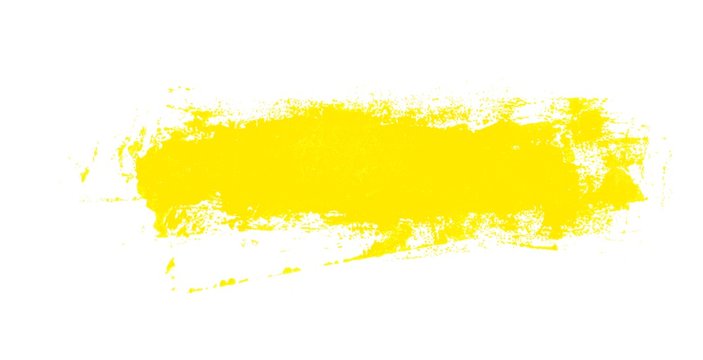 Unordentlicher handgemalter gelber Hintergrund Banner