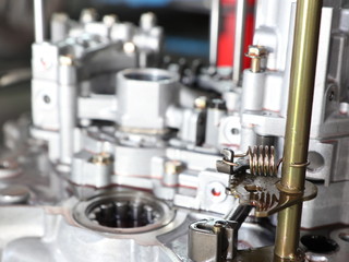 Aluminium case and parts form car gear tramsmission