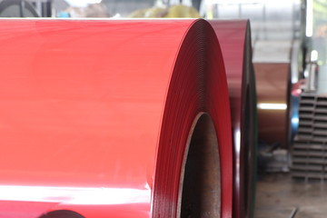 Metal sheet Coil for roof manufacturing ;