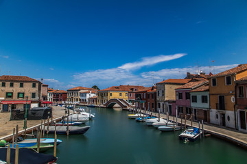 Fototapeta na wymiar Cityscapes: Murano island, Italy