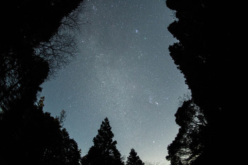 star sky abstract background