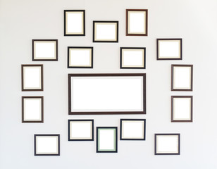Collection of picture frame hanging on the wall