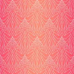 Rhombic seamless ornaments in the same style.