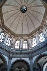 Interior of the Basilica of the Salute, Venice, Italy
