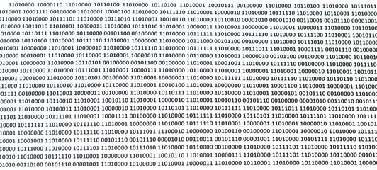 Binary code background. Numbers pattern.