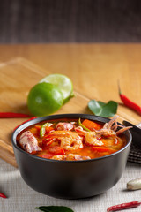 (Tom Yum Kung) Home made Thai Recipe.