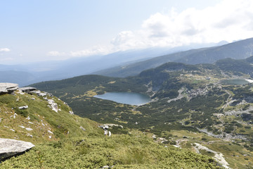 Fototapeta na wymiar Sieben Rila Seen im Rila Gebirge, Bulgarien