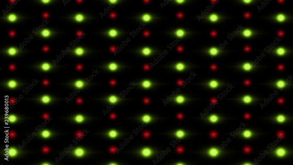 Poster flash alternate holidays spotlight background/ animation of cool loopable red and green visual effec