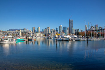 Obraz premium Vancouver, BC, Canada skyline