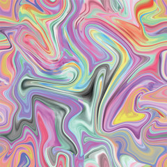 Marble seamless pattern in neon brightful colors.