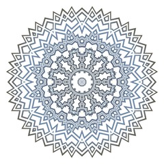 Oriental mandala. Vintage decorative elements. Vector illustration. It is super brilliant vector illustration