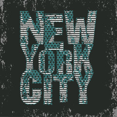 New York typography, t-shirt  NY, design graphic