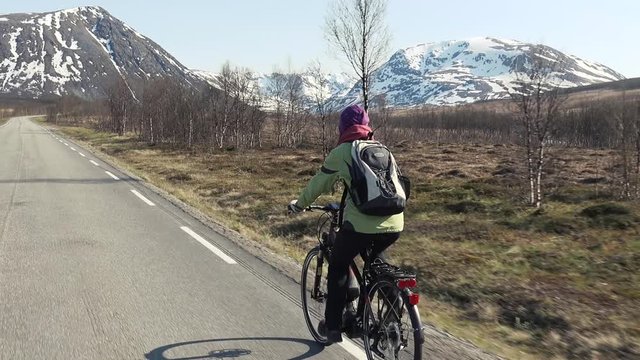 Fahrrad Auslug in Norwegen