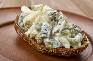 Danish Sandwich Salat