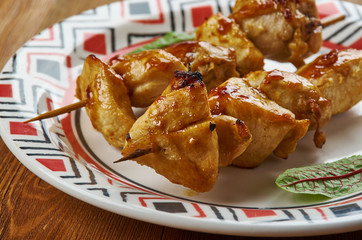 Chicken Teriyaki Kabobs