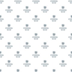 Power pattern vector seamless repeat for any web design