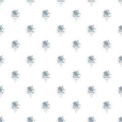 Powerful explosion pattern vector seamless repeat for any web design