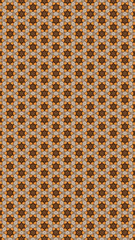 Kunstvolles geometrisches Muster und abstrakter farbiger Hintergrund