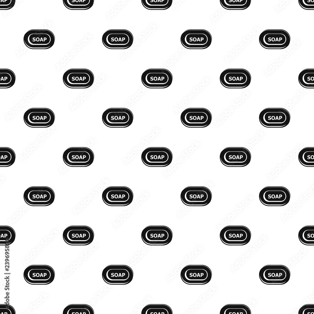 Poster aloe soap pattern seamless vector repeat geometric for any web design