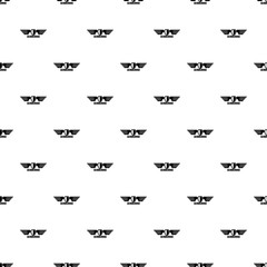 Airborne wings pattern seamless vector repeat geometric for any web design