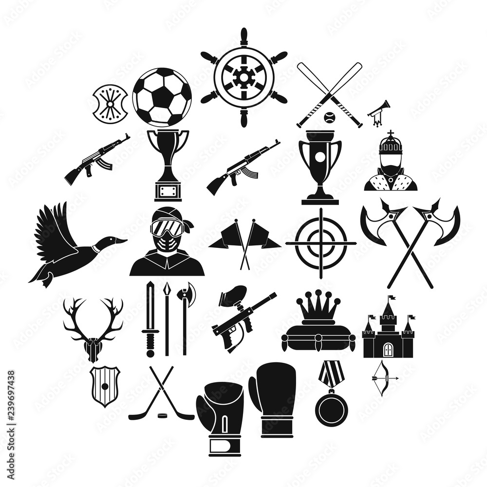 Poster prize icons set. simple set of 25 prize vector icons for web isolated on white background