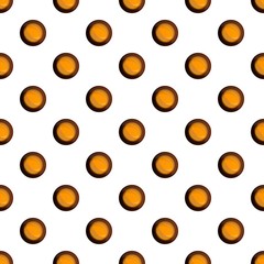 Snack choco biscuit pattern seamless vector repeat for any web design