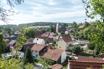 Grillenberg am Fu&szlig;e der Grillenburg im S&uuml;dharz