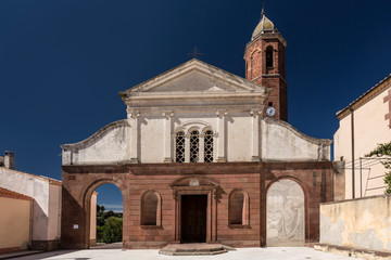 Fototapeta na wymiar Chiesa di SanLorenzo - Sassari - Sardegna - Italia