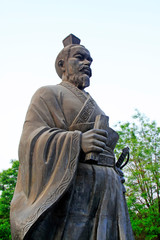 Obraz premium ancient Chinese character sculpture