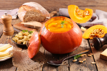 pumpkin of soup