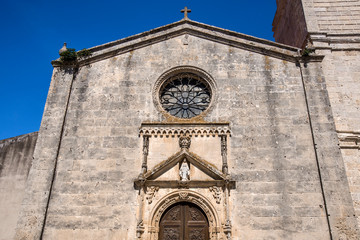 Fototapeta na wymiar Chiesa della natività- Bonorva (Nuoro) - Sardegna - Italia