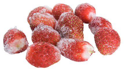 frozen strawberry berry