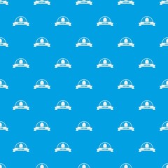 Cupcake pattern vector seamless blue repeat for any use