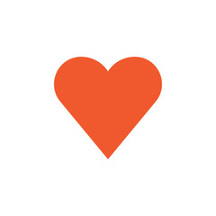 Love abstract icon design template illustration