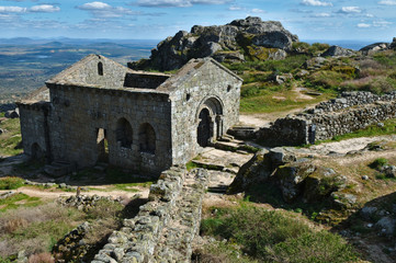 Sao Miguel Medieval Chapel In Monsanto. Castelo Branco, Portugal