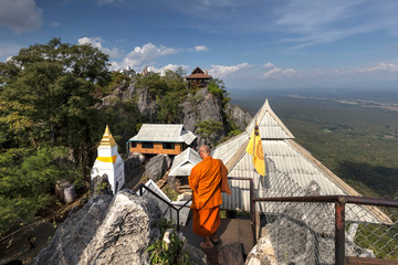 Obraz premium Wat Chalerm Phrakiat Lampang Thailand
