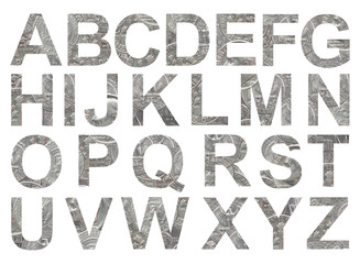 Letters from coins