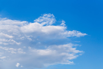 Beautiful sky with cloudy. Background and texture.