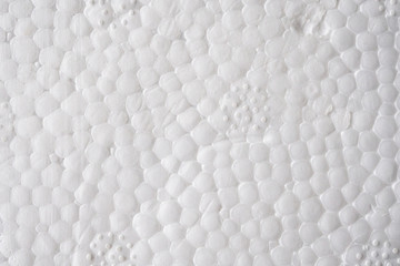 foam box texture background close up