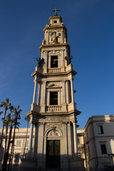 Pompeii and the Sanctuary of the Blessed Virgin of the Rosary and its great dome