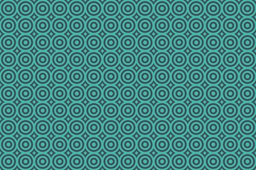 Fototapeta na wymiar Seamless Circles Pattern Background 